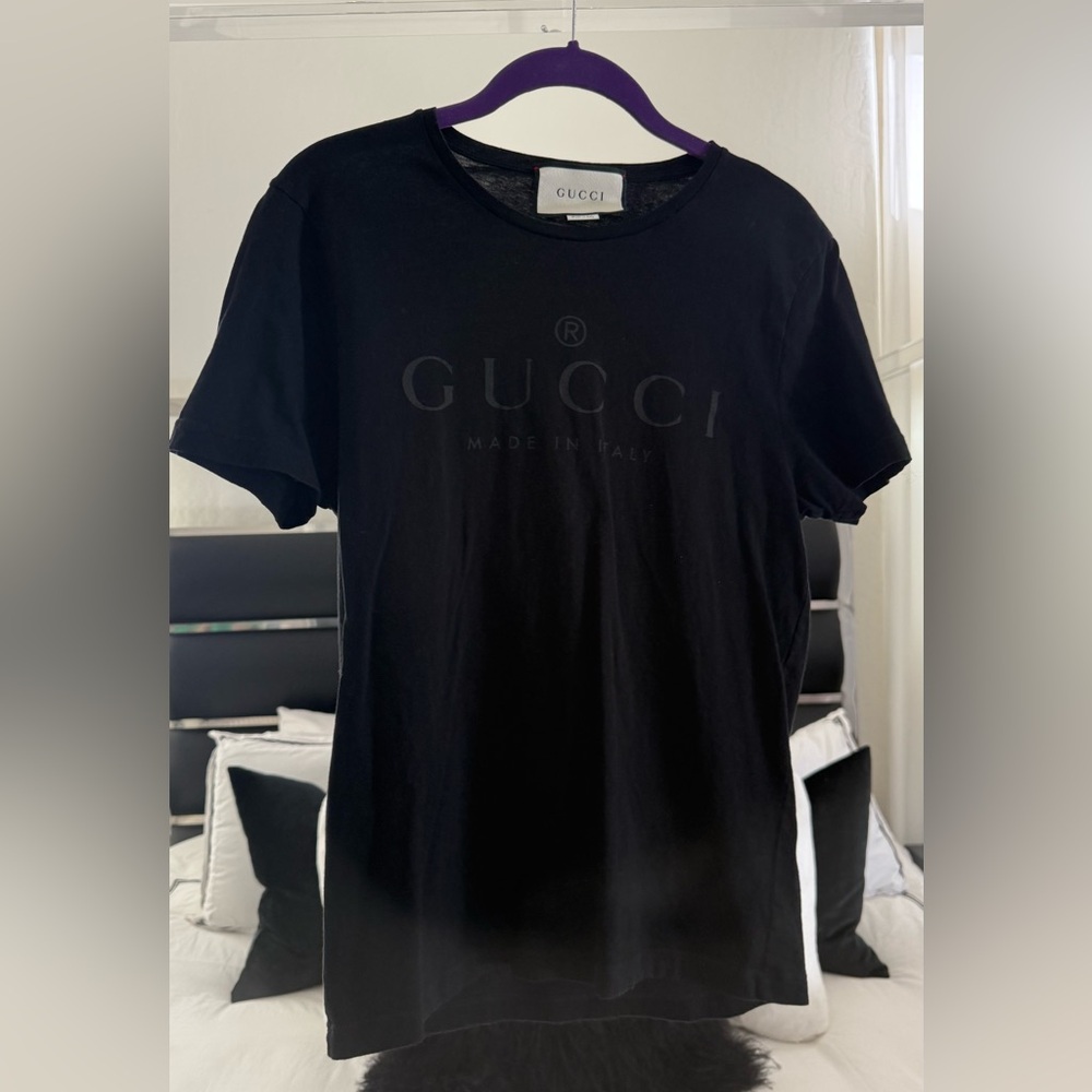 Gucci Black Short Sleeve Women T-Shirt
